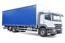 Van Hire Billingham - 26 Tonne Curtain Side Truck - Truck hire Billingham