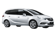Van Hire Billingham - Vauxhall Zafira 5 + 2 - Minibus hire Billingham
